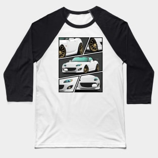 Miata Mix Baseball T-Shirt